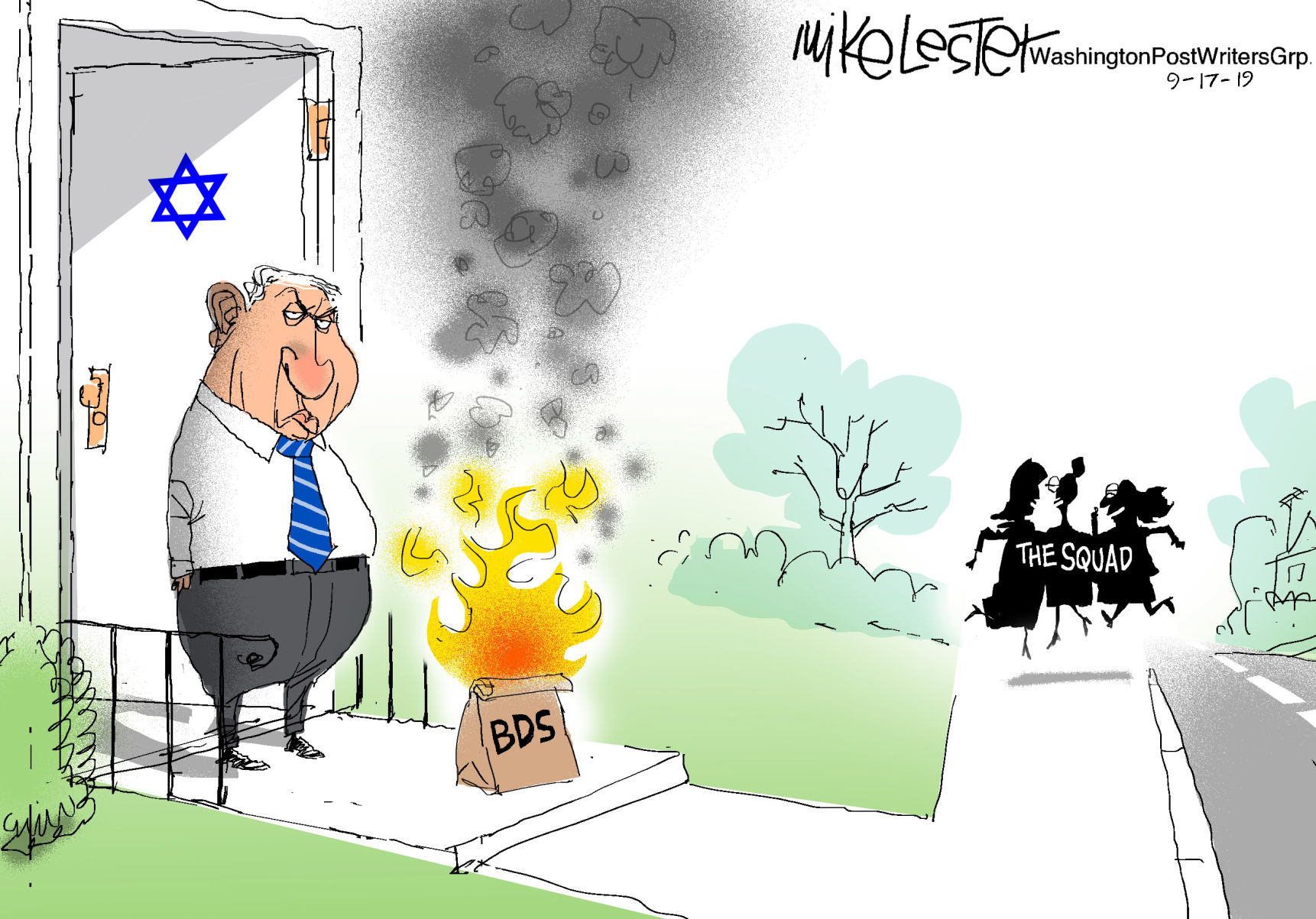 The latest editorial cartoon